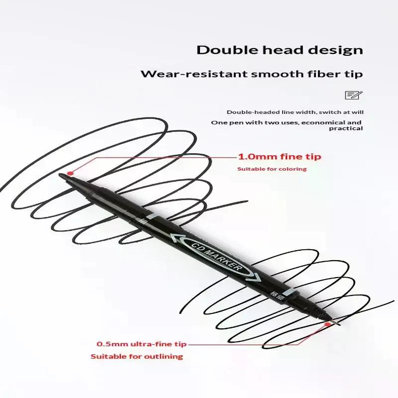 

10 шт., двойные наконечники, перманентные маркеры, чернила для пластика, дерева, камня, металла, стекла, маркировка, набор для граффити, художественный набор