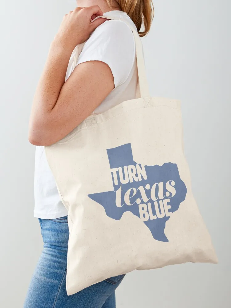 Turn Texas Blue Tote Bag shopper bags for women bags woman 2026 tote bag