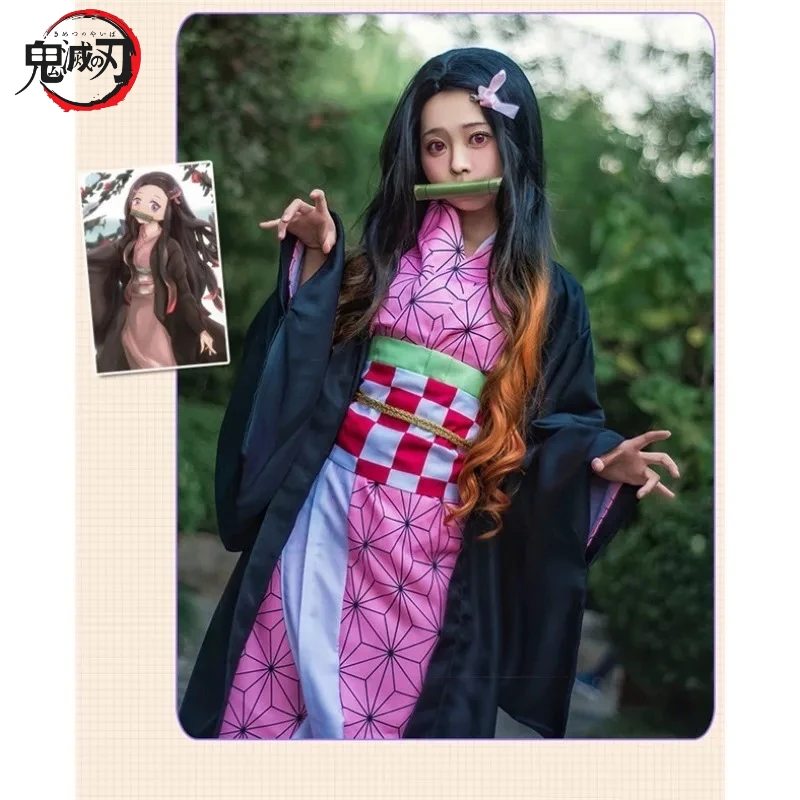 

Demon Slayer New 2025 Costume Tanjirou Nezuko Giyuu Shinobu Kocho Mitsuri Kanroji Cosplay Costume Two-dimensional Holiday Gift