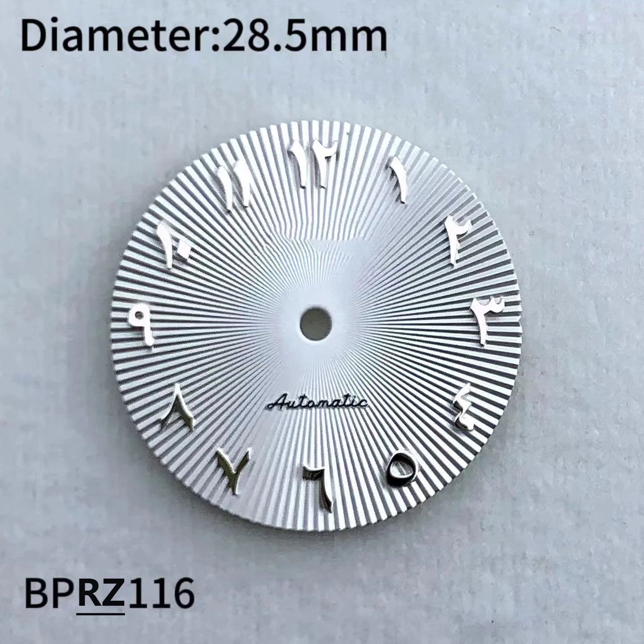 アラビア語の数字の文字盤,非発光,自動機械式ムーブメント,青,緑,銀,28.5mm,nh36,黒,nh35