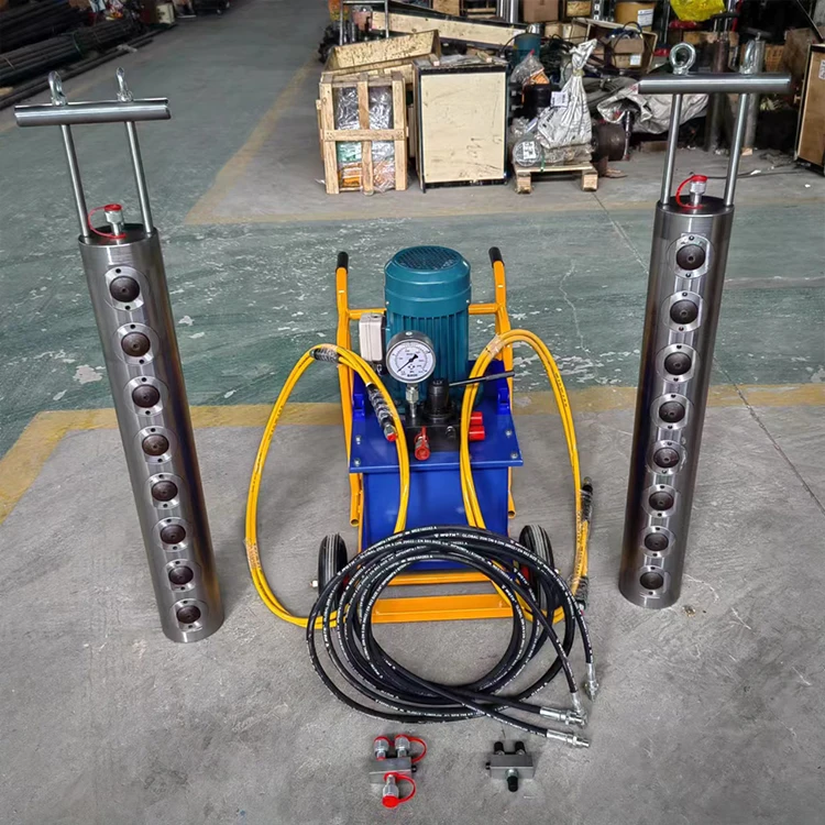 customizeStone Quarry Rock Splitting Rod Hydraulic Rock Expander Portable Rock Cracking Machine