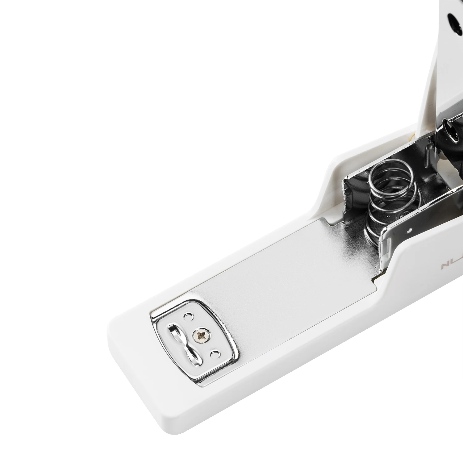 Deli Mini Stapler Set. 1 Stapler 20 Sheets Capacity, 3 Color Options with Anti-Slip TPE Base for Office and School Use