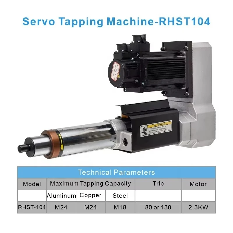 Fast Delivery  RHST-104 Automatic Tapping Machine for Steel M2-M16 2.3KW Motor 220V/380V
