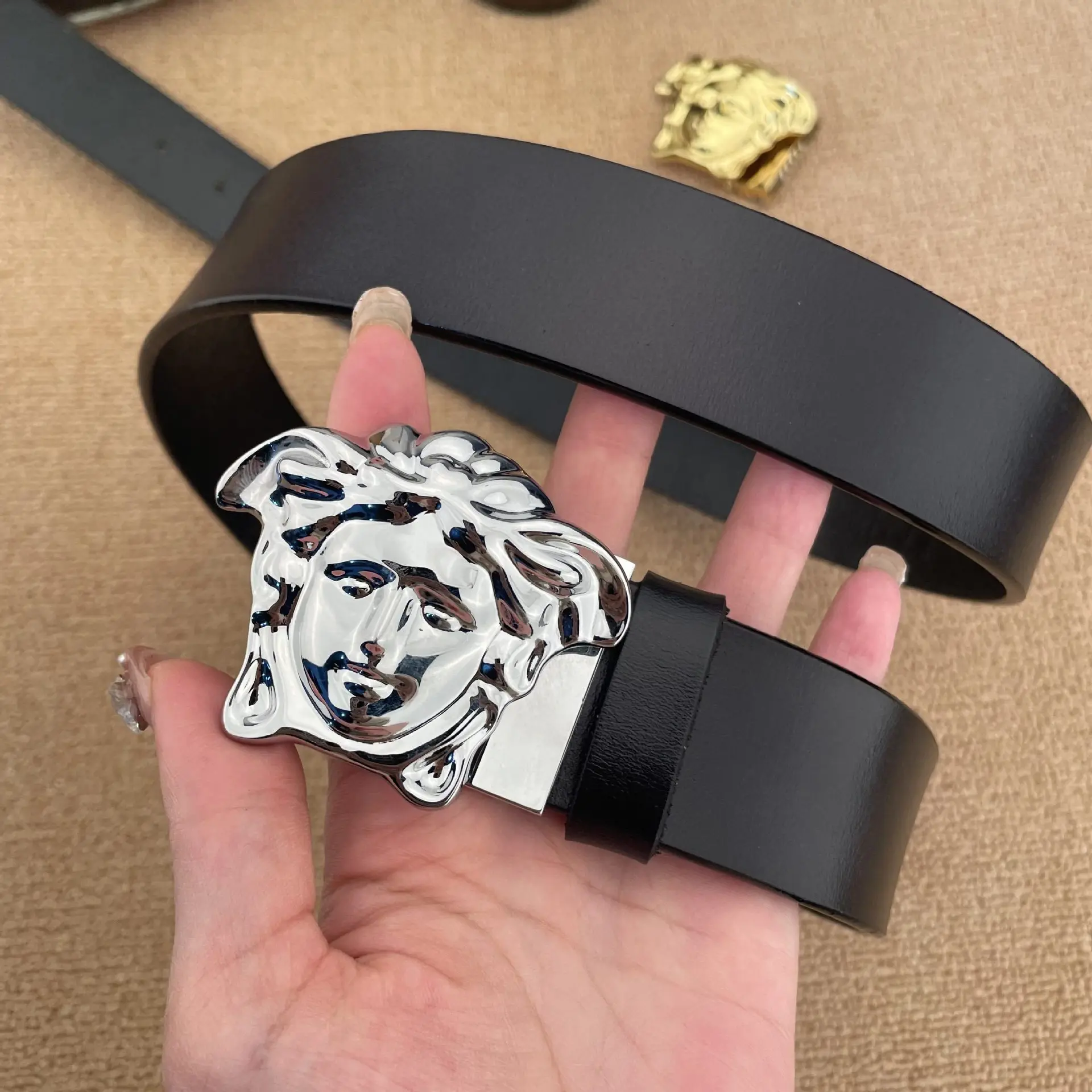 تصميم شخصي، حزام لسان كبير، أزياء نسائية، حزام شخصي للرجال، حزام فستان