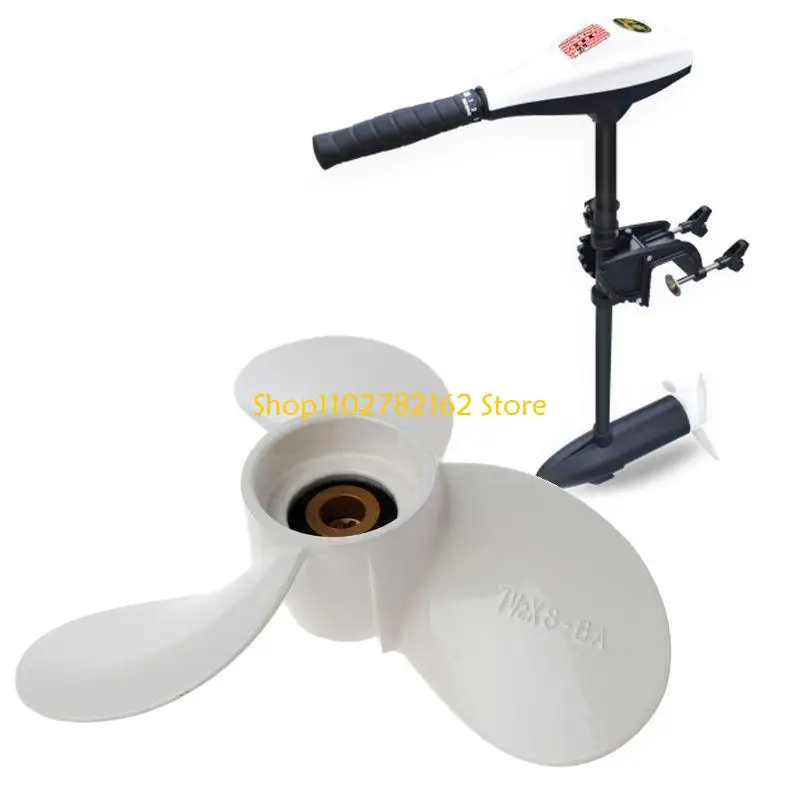 

547B 7 1/2x8 Yacht Propeller for Yamaha 4hp 5hp Engine Boat Prop