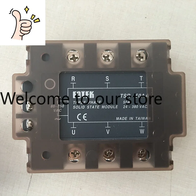 Taiwan Yangming FOTEK Original Genuine Fake One Penalty Ten Solid State Relay TSR-50AA