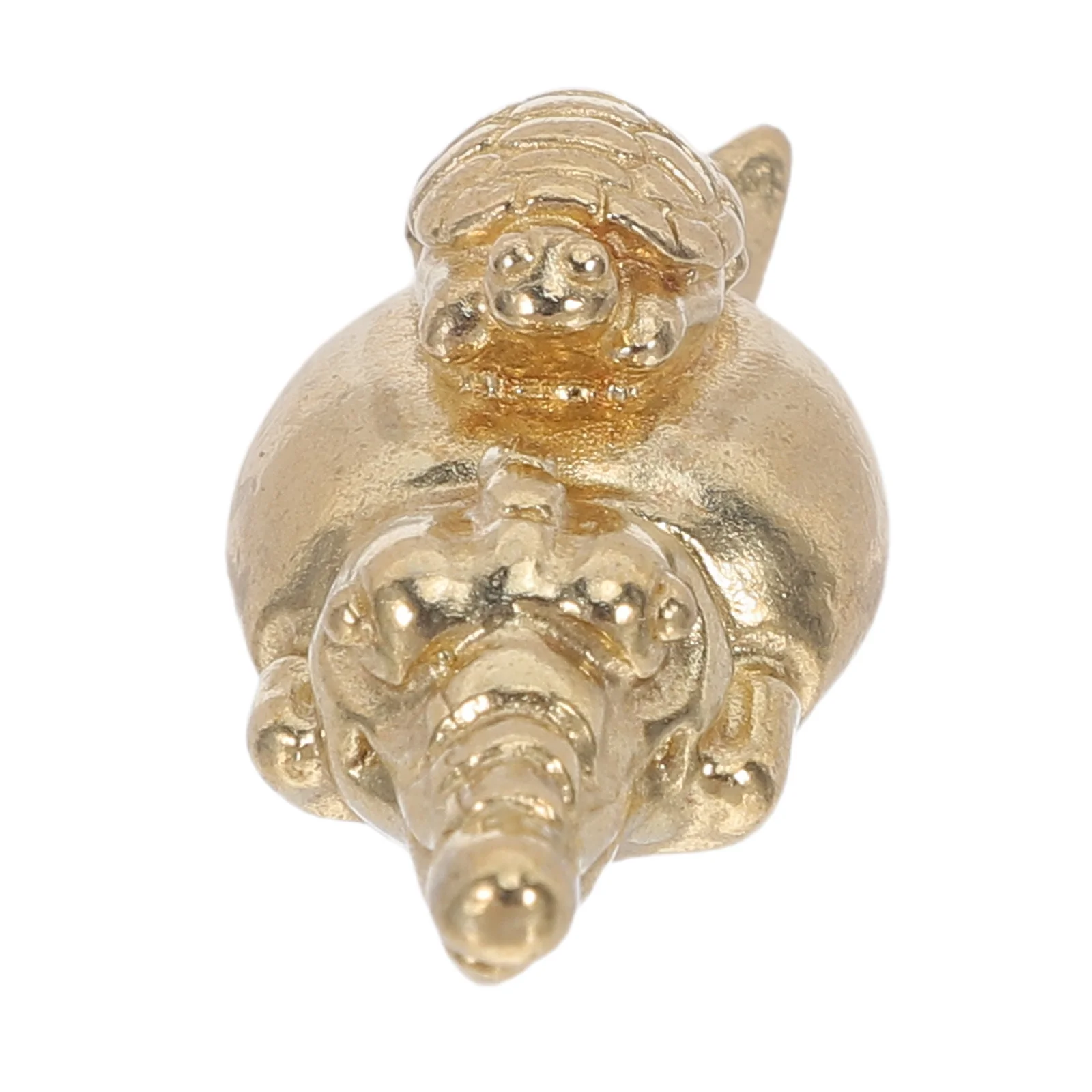 

Brass Turtle on Alligator Cabinet Handle Vintage Decorative Pull Knob Kitchen Bedroom Drawer Hardware Vintage Brass Mini Turtle