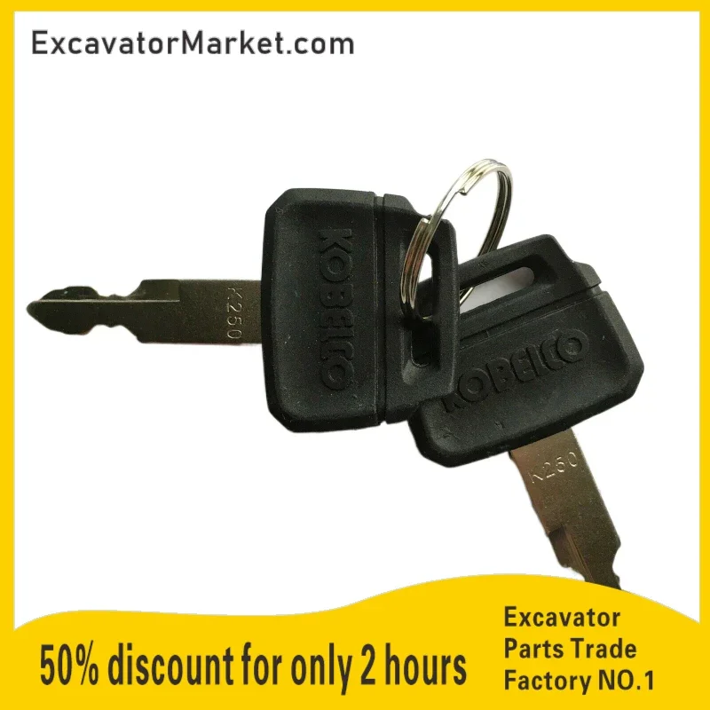 

Excavator Parts For Kobelco Excavator 2 Pcs/Lot Sk-3 Sk-5 Sk-6 Truck Parts Ignition Key