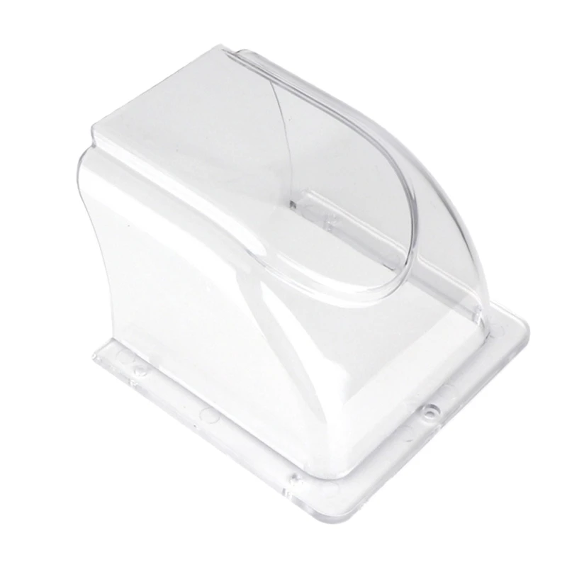 ドアベルレインカバークリア PC 保護エンクロージャ屋外アクセス制御端末防水カバー