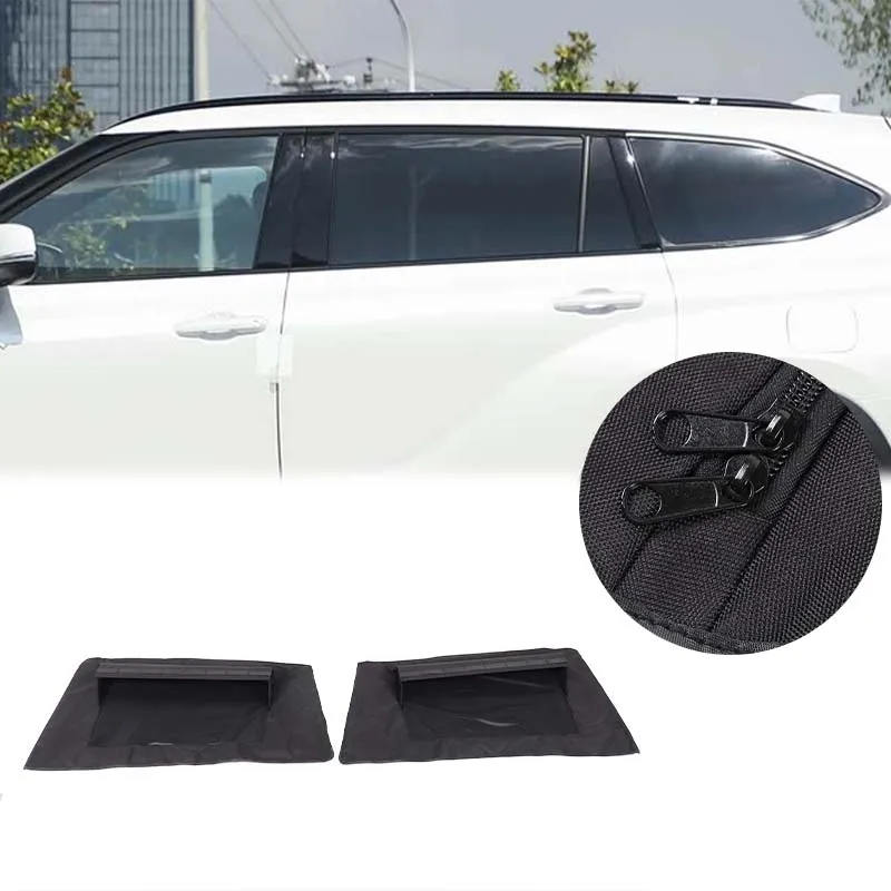 For 2022+ Toyota Highlander/Landscape rear door window protector, car window insect screen, sunshade, sunshade, auto accessories