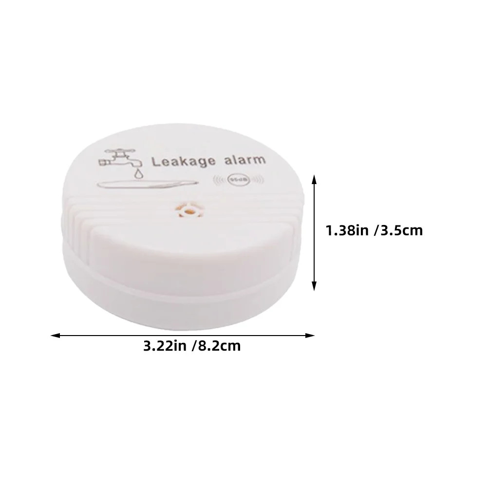 2 قطعة إنذار تسرب المياه صوت عال للمطبخ غرفة الغسيل الطابق السفلي الحمام تجاوز حماية المنزل الرطوبة الاستشعار #4