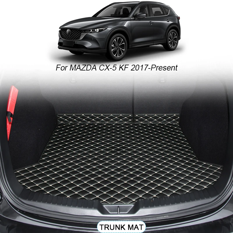 

For MAZDA CX-5 KF 2017-2025 Custom Car Trunk Main Mat Waterproof Anti Scratch Non-slip Protect Cover Internal Auto Accessory