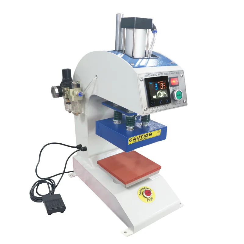5*10cm Heat Transfer Machine For Chest/collar Shirt Small Label Fabric Transfer Children's T-shirt Printing Hot Press Machine