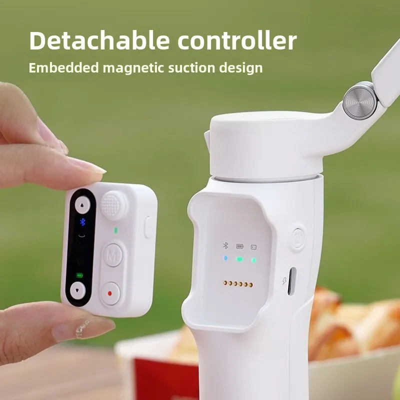 v3 handheld gimbal mobile phone foldable three-axis stabilizer, live AI tracking shooting selfie stick tripod
