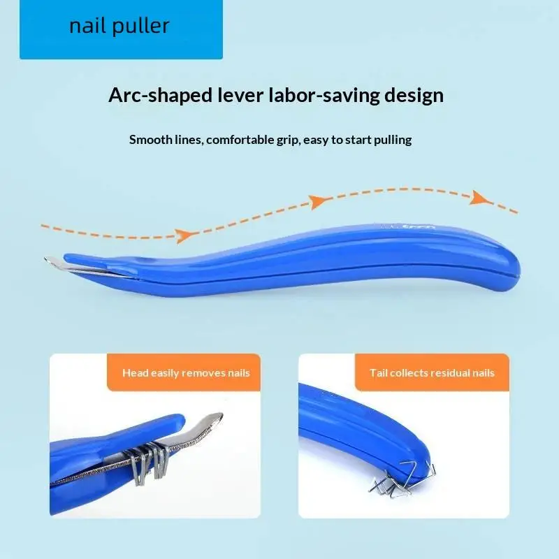 Professional Magnetic Staple Remover Tool 1 Pc Easy Operation Staple Puller for Home Office Document Sorting