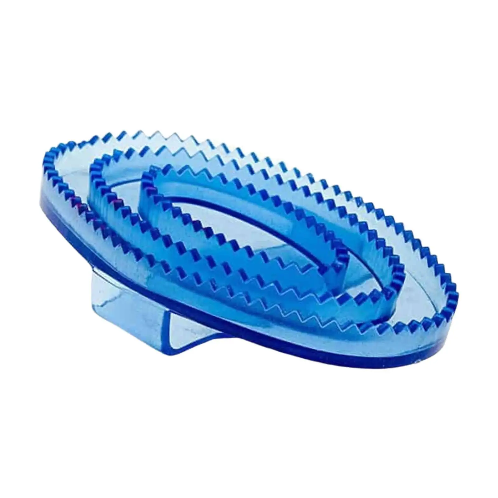 Equine Grooming Massage Curry Brush PVC Soft Rubber Body Scrubber Horse Tool Kit Keyword for Horse Cleaning Set