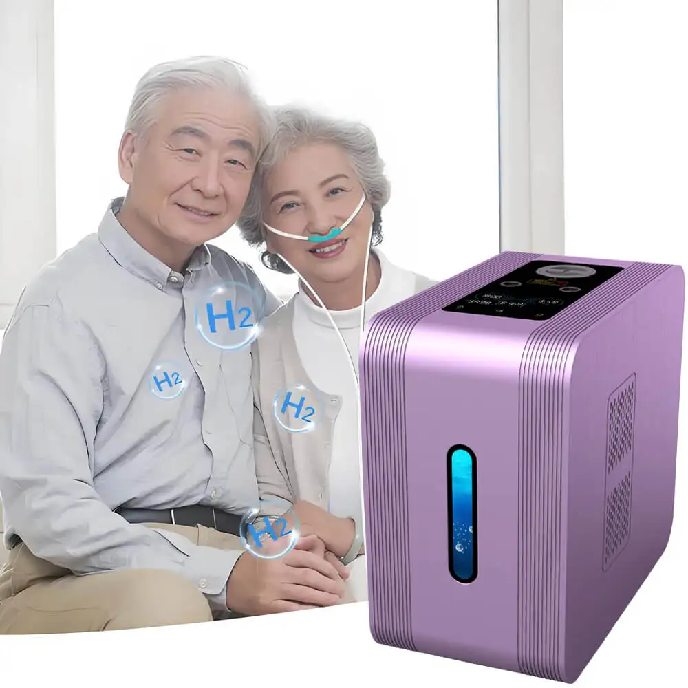 Best SPE PEM Hydrogen Oxygen Inhalation Machine Hydrogen Gas Absorption Inhaler H2 Generating Device