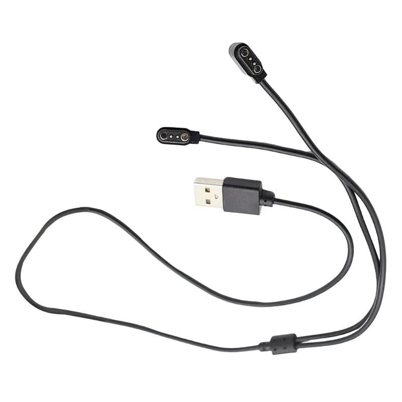 

F68B Efficient 2 in 1 Charging Cable for Intelligent Glasses 2 Pin 2.5mm Designs Easy to Use for Home Office Travel Use