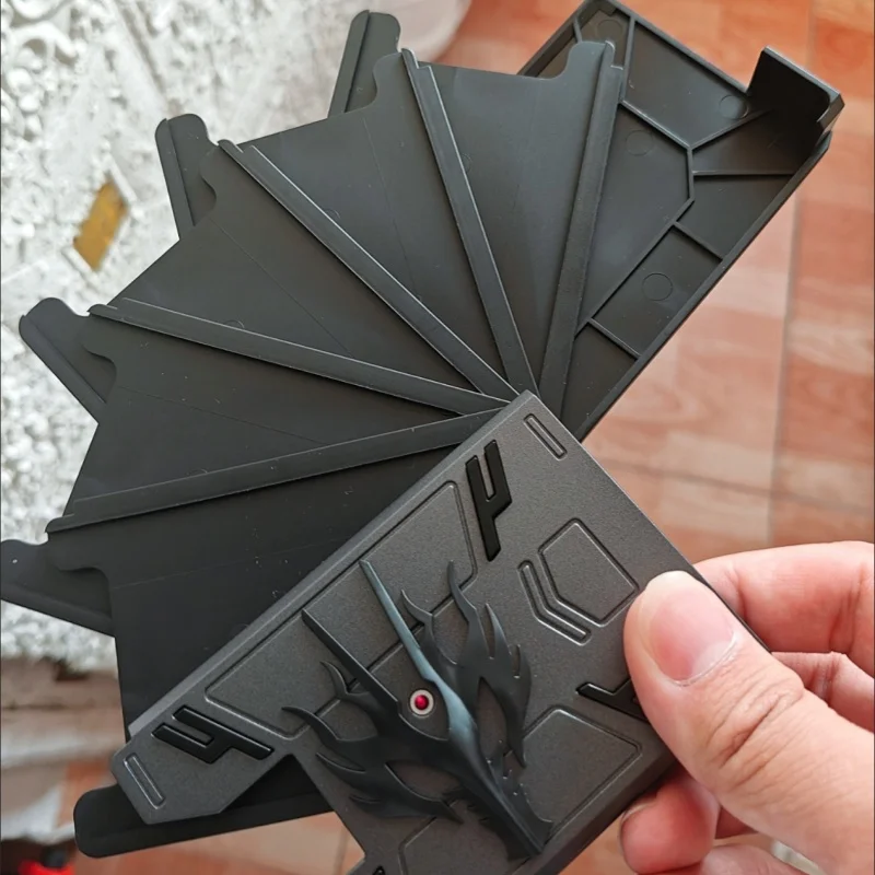 Expandable Card Holder Kamen Rider 2026 New Hot Ryuki Ryuga Foldable Id Badge Case Card Storage Anime Favorites For Card
