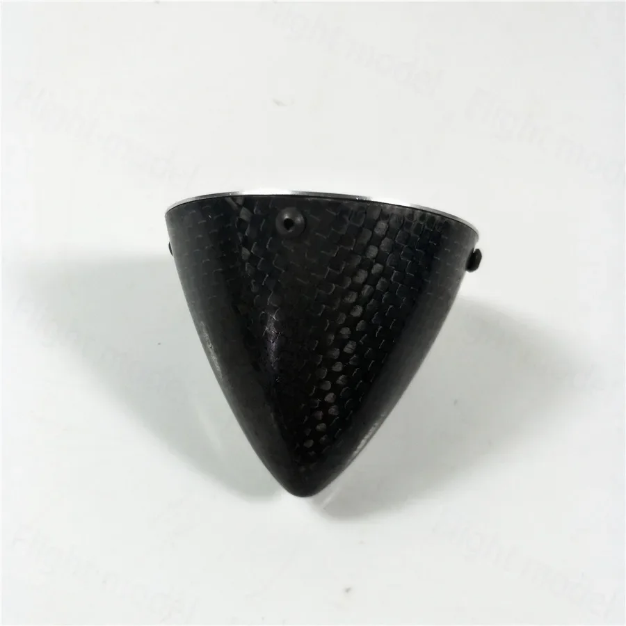 1 piece 3K Carbon Fiber Spinner No Mouth For F3A RC Model Airplane1.75\