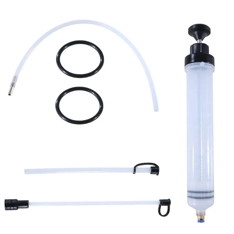 1PCS Automotive Fluid Extractors Pumps Oil Change Syringes With Hose Manual Fuels Suction Filler Fluid Oil Change Evacuator