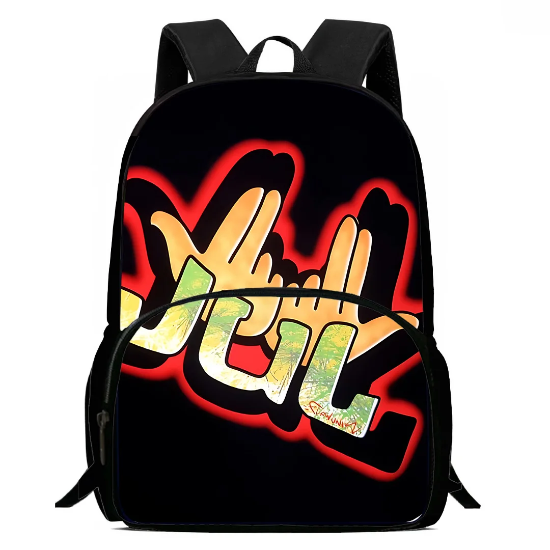 Mochila Durável para Acampamento de Grande Capacidade para Meninos e Meninas, Mochilas Escolares, Presente de Aniversário para Estudantes, JuL Call Pas e Lol