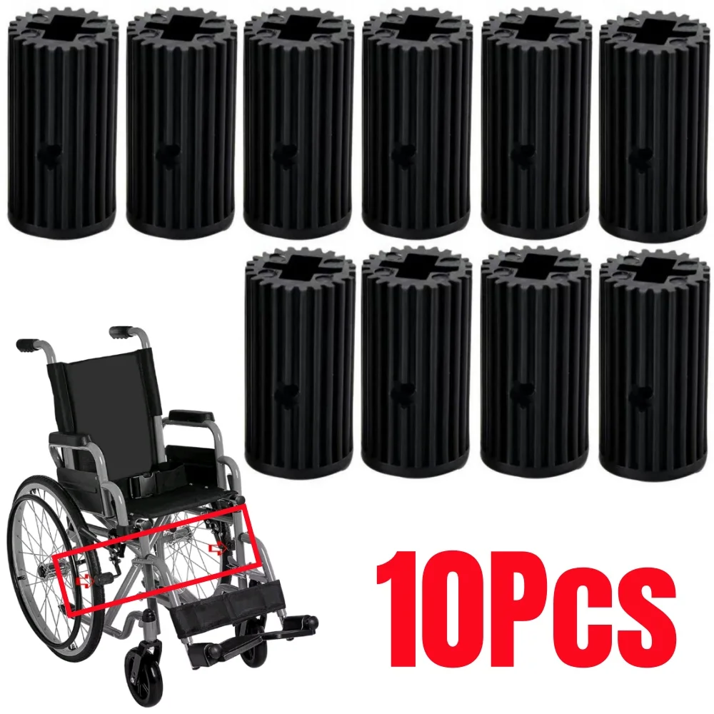 Universal Wheelchair Brake Leather Cover Brake Pad Brake Rubber Cover Handbrake Cover Wheelchair Replacement Accessories
