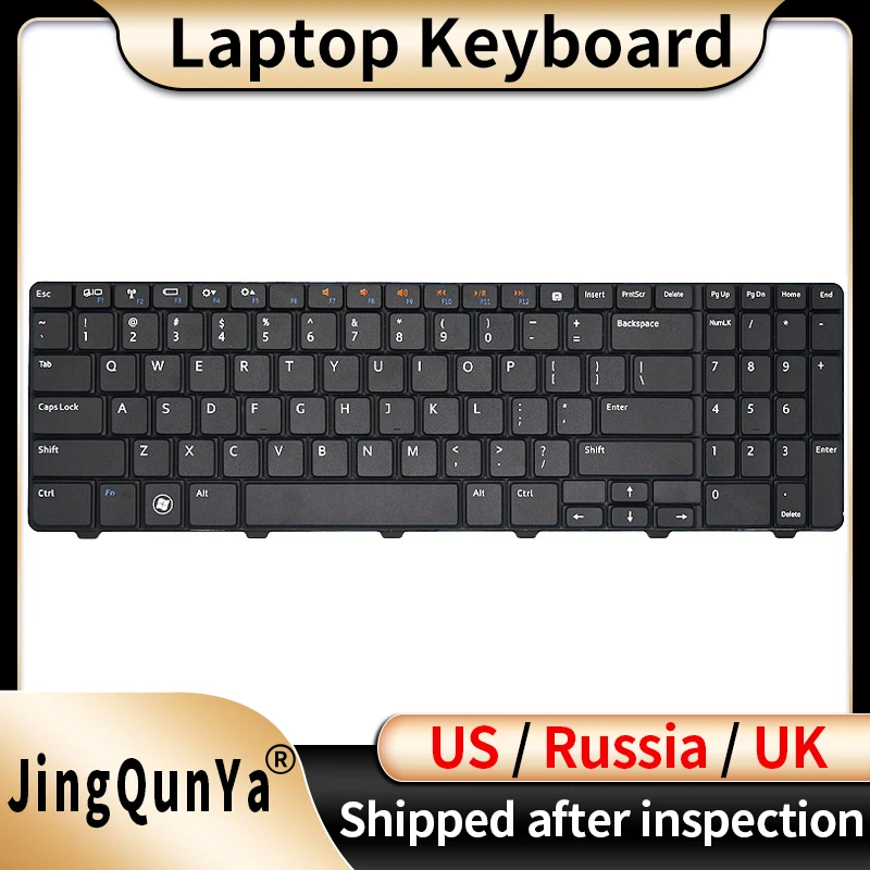 

US/UK/RU/Russian Laptop Keyboard For DELL Inspiron N5010 15R N5010D M5010 M501R 15VD-1318/1308/1316 Replacement