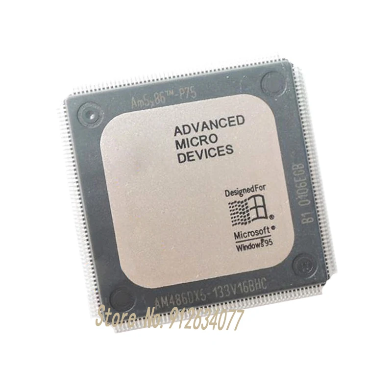 2PCS/lot AM486DX5-133V16BHC AM486DX5-133W16BHC AM486DX5 AM486 QFP208 microcontroller New and original Quality