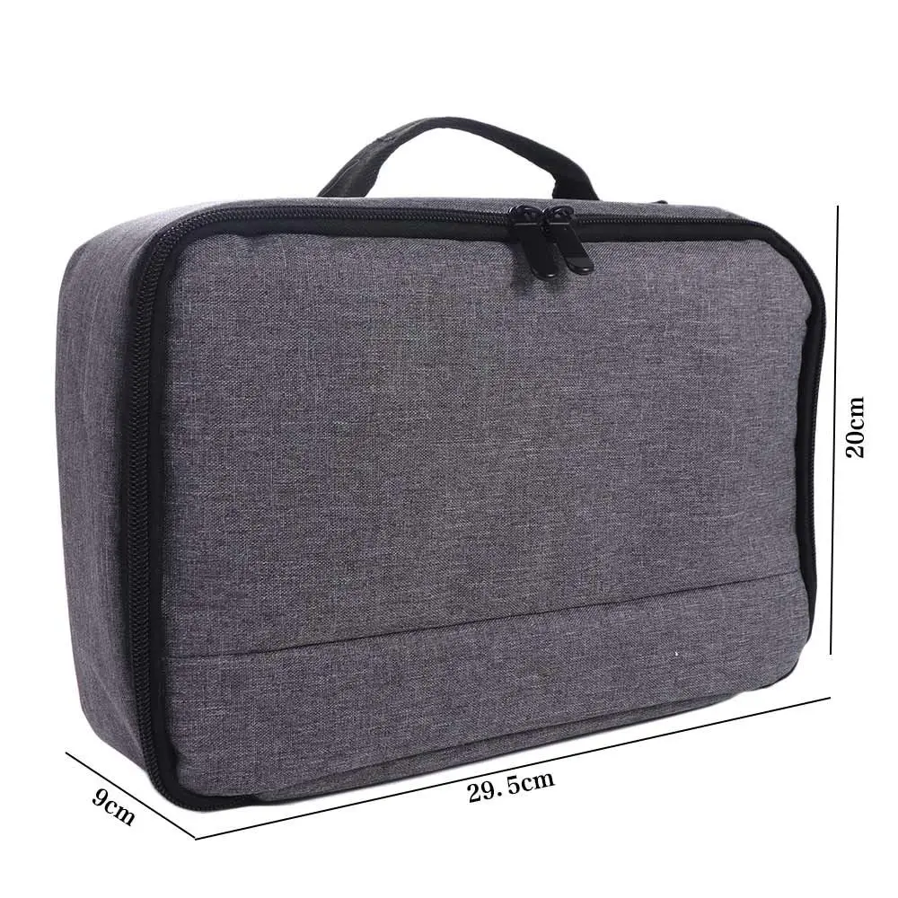 Carry Handbag Projector Storage Bag Waterproof Business Style Projector Carrying Bag Grey Simple Projector Case Travel