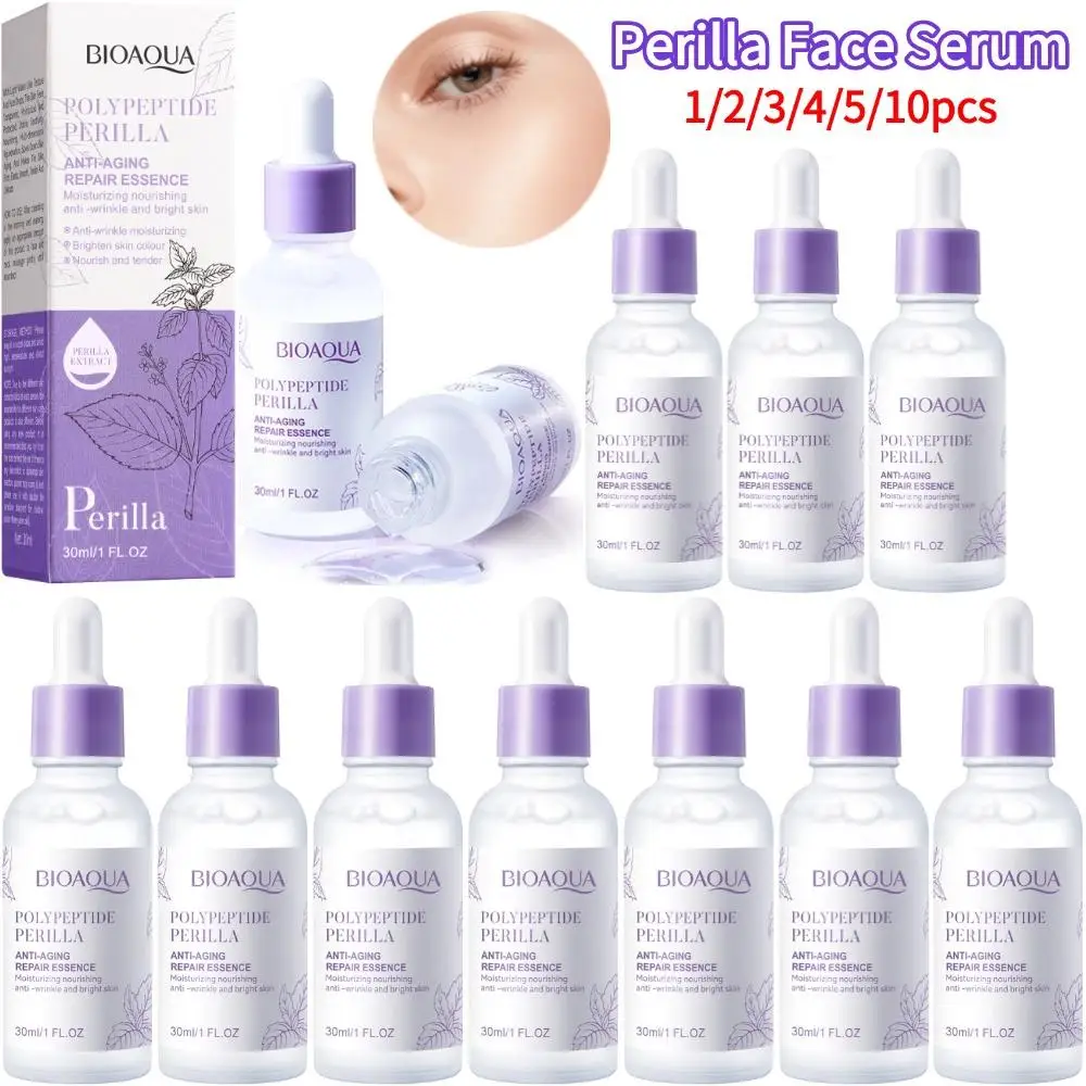 

Beauty Polypeptide Perilla Serum 30ml Korean Skin Care Anti Aging Face Essence Moisturizing Soothing Pore Shrinking Serum