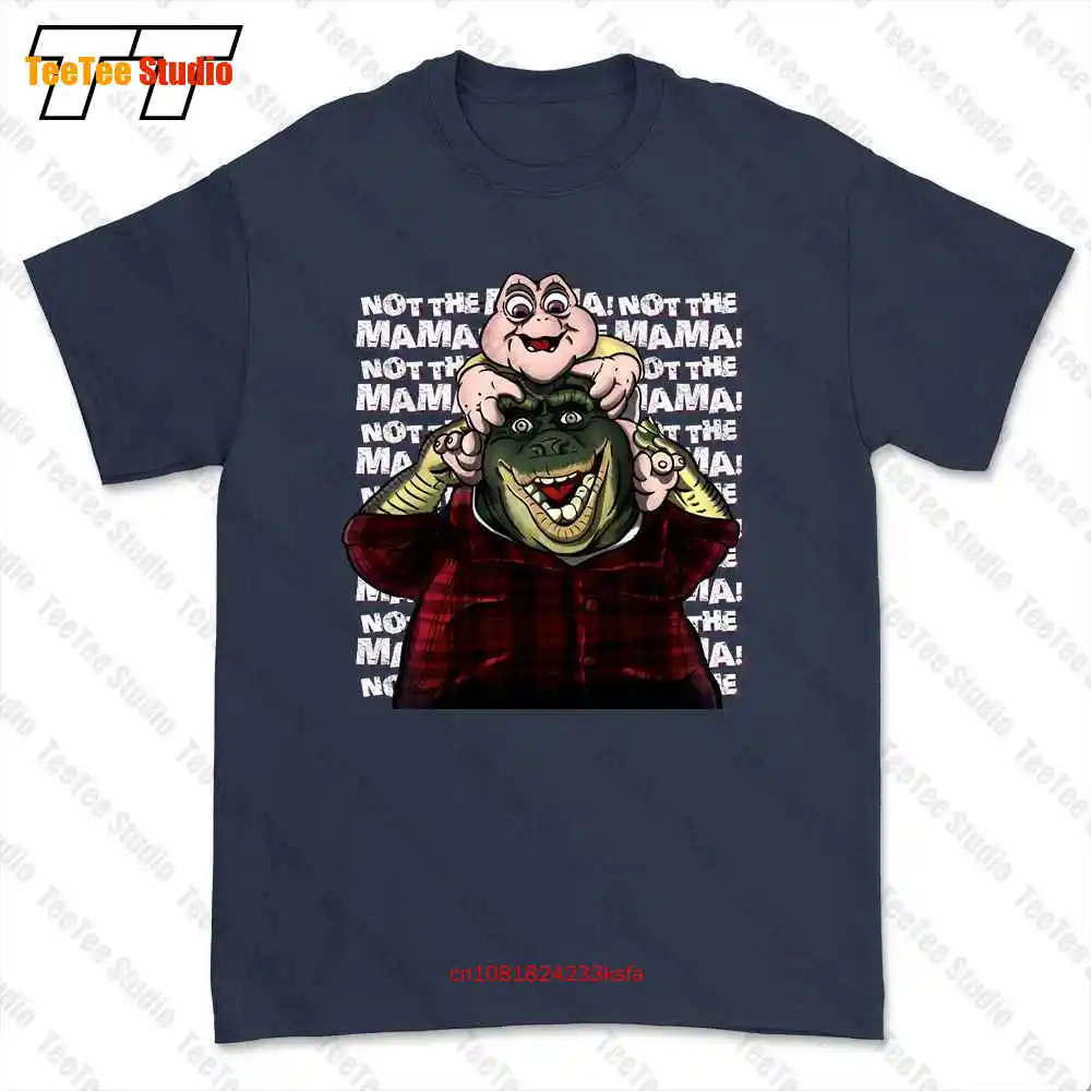 R1 Not The Mama Dinosaurs Family Dad Baby Sinclair Father Love T-shirt Tee YM56