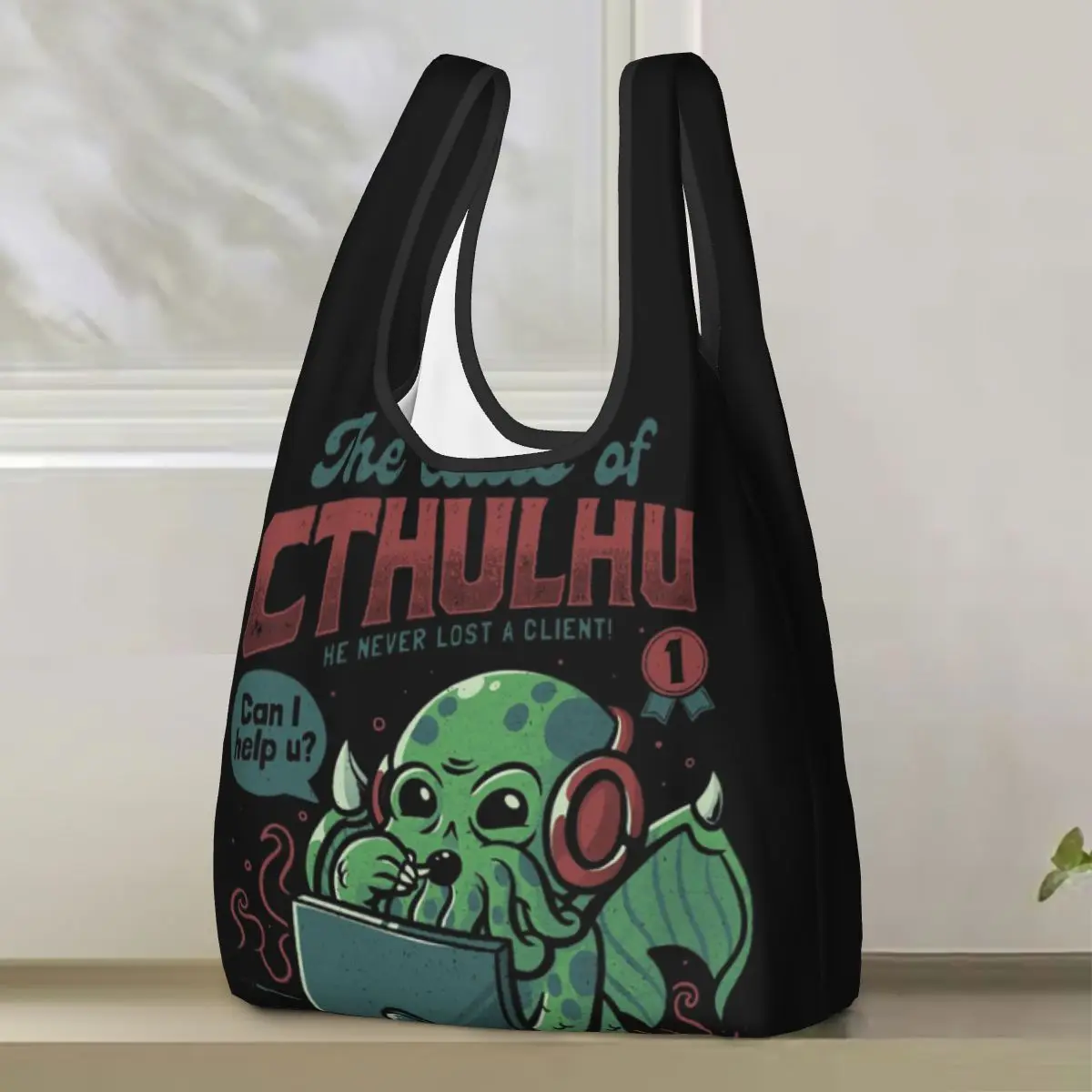 as-chamadas-do-monstro-de-terror-de-cthulhu-baphomet-satan-lucifer-bolsa-de-compras-com-gola-redonda-bolsa-portatil-para-compras