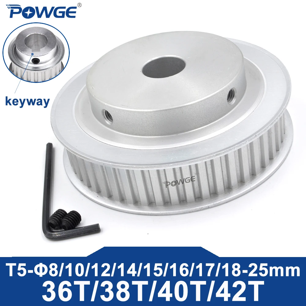 polia-sincronizadora-powge-t5-com-36-38-40-42-dentes-furo-de-10-12-14-15-16-17-18-19-20-22-24-25mm-para-correias-com-largura-de-10-15-20-25mm-36t-38t-40t-42t