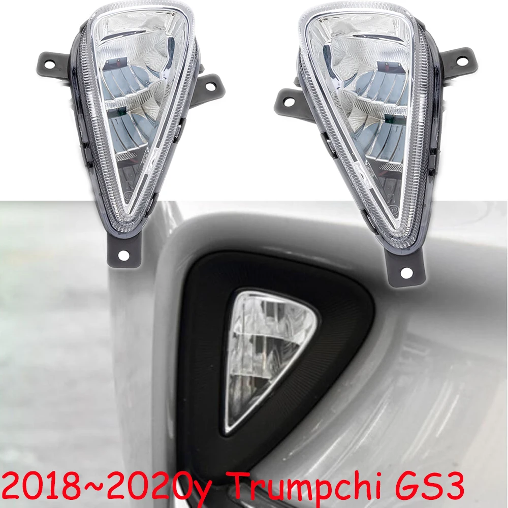 1pcs car accessories bupmer head light Trumpchi GS3 fog lamp headlight halogen bulb 2017~2020y for Trumpchi GA4 headLAMP