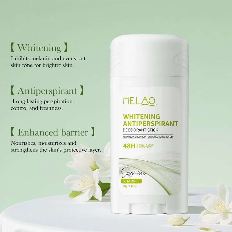 Deodorant Stick Anti Sweating Keep Drying Rose Lasting Fragrance Remove Armpit Odor Vitamin C Whitening Underarm Refresh Sticks