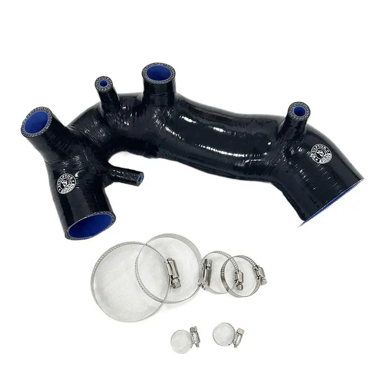 توربو سيليكون التعريفي مدخل هواء خرطوم مدخل لأودي A4 كواترو باسات B6 1.8T 2001-2006 #5