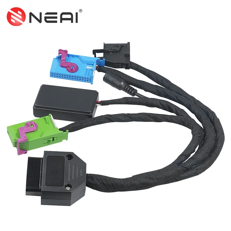 MLB MQB Cluster Test Platform Dashboard Cable Kit for Audi A6 A8 A4 Q5 Q7 MLB For VW 4 5 Generation MQB Car Power On Instrument