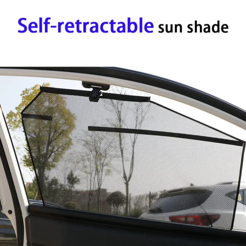 Hot Sale Auto Auto Lifting Sun Curtain Curtain Car with Glass Lifting Automatic Telescopic Sun Shield Upgraded Version