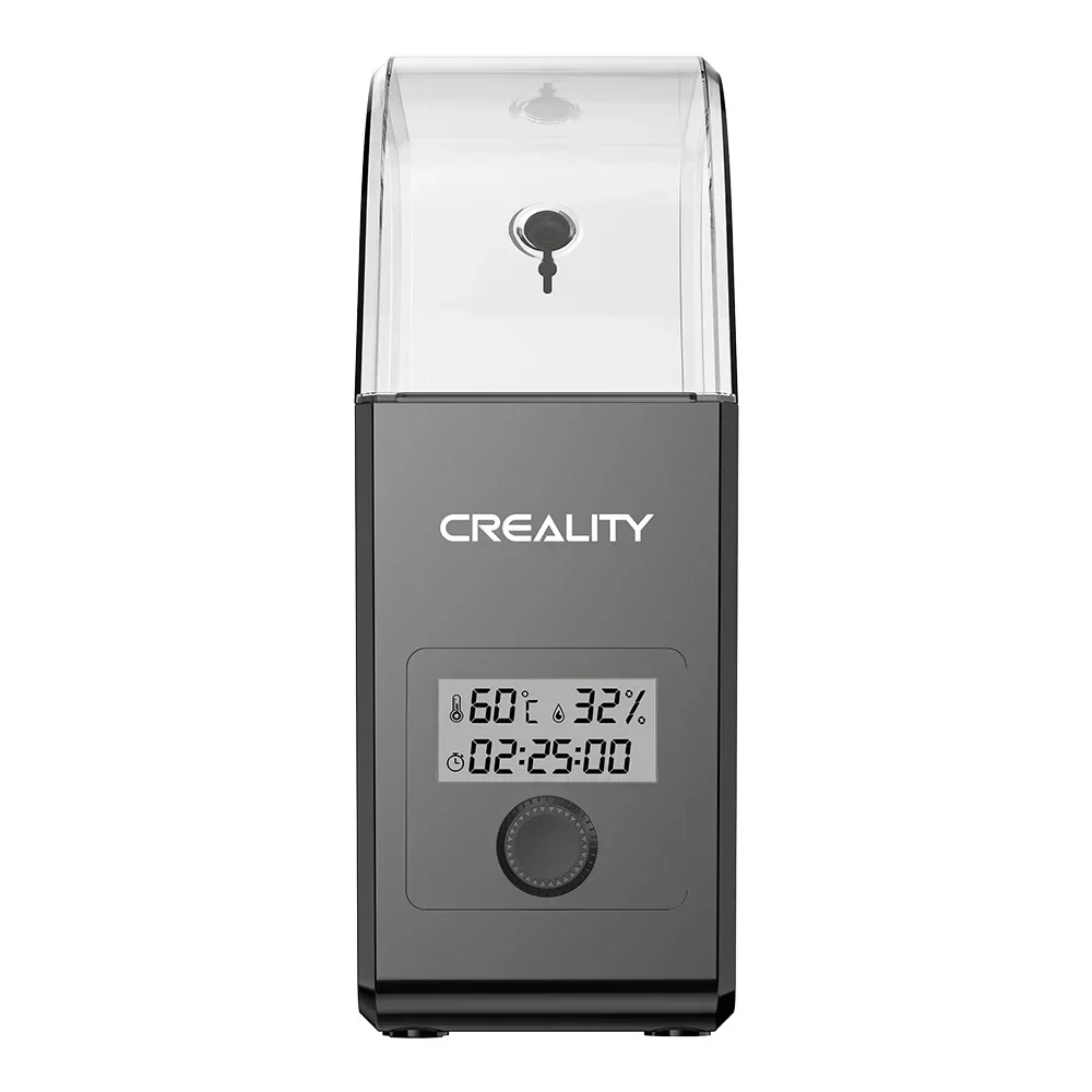 Creality New 1KG Filament Dry Box 2.0 Adjustable Temperature 45℃-65℃ Real-time Humidity Monitoring Hot-Air Heating 0-24h Setti