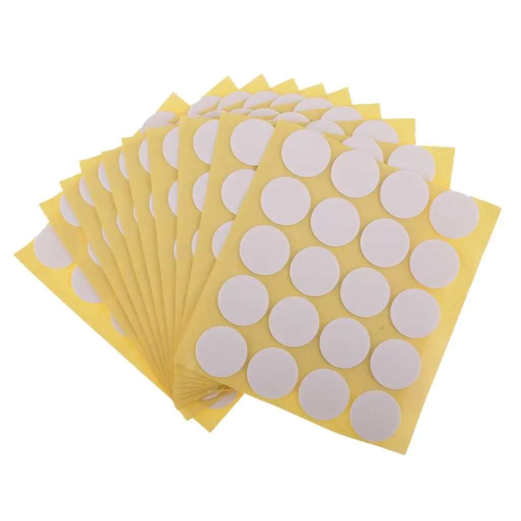 Candle Wick Stickers Round Foam Double Sided Adhesive Dots Crafts Accessory for Candle Preparation
