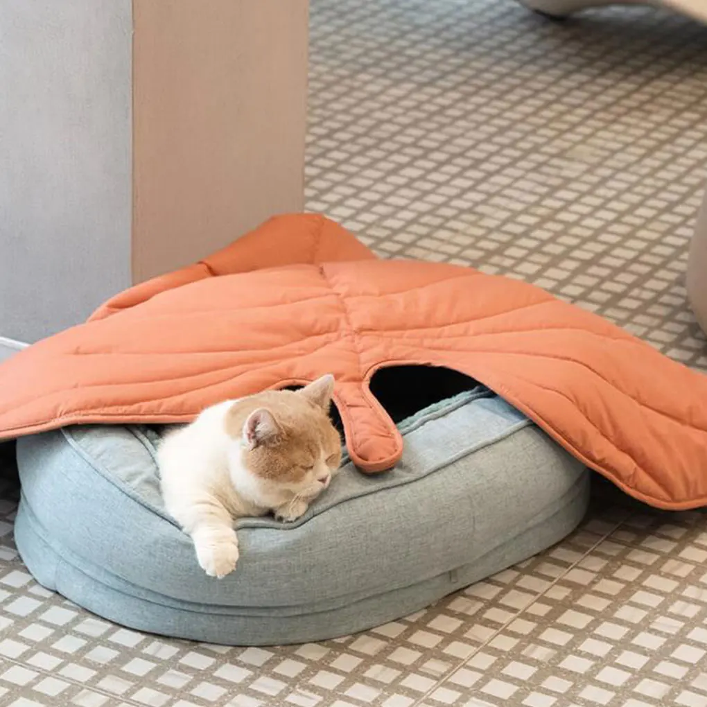 High Resilient  Silk Cotton Dog Bed Blanket Not Clumped Sofa Mat Thread Collection Is