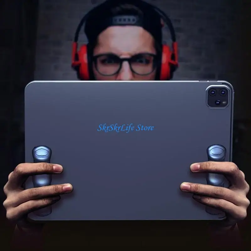 

E65E Chicken Eating Artifact Tablet Grip Handle Multi-finger Mobile Gaming Bracket