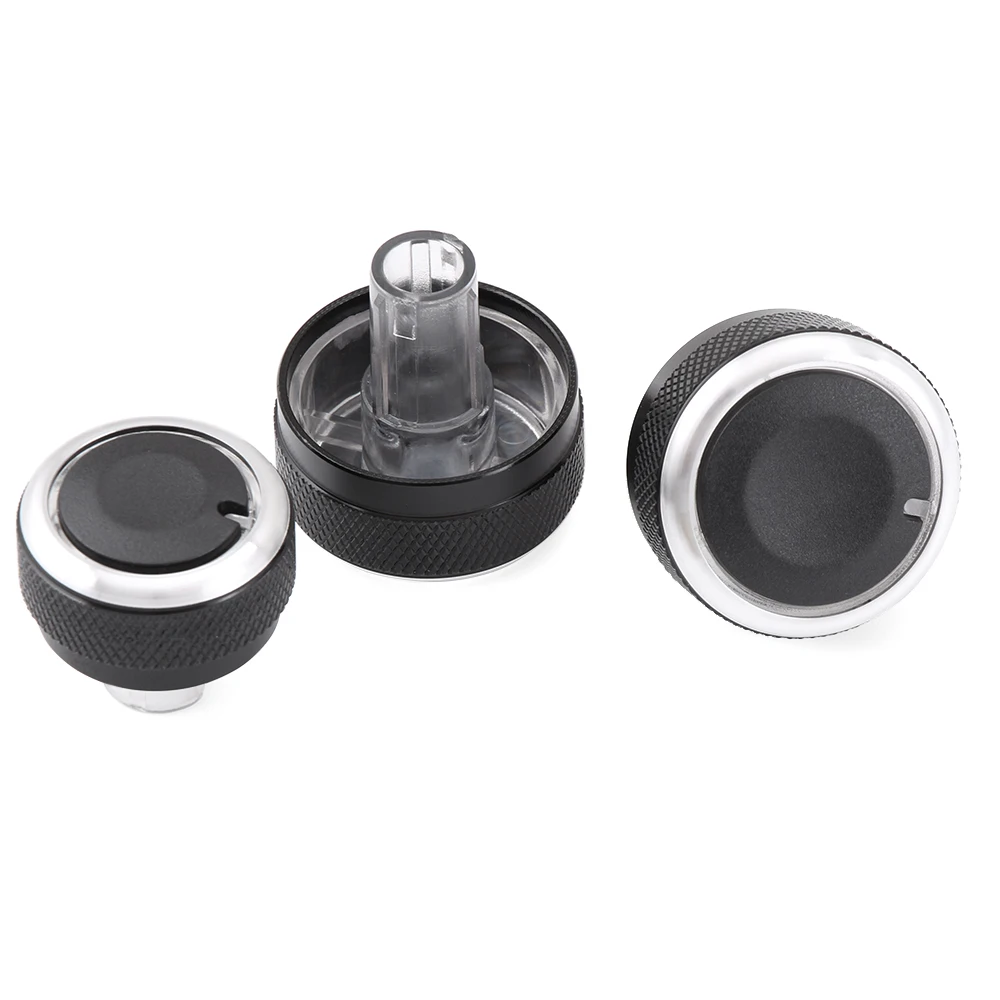 3 teile/satz Auto AC Knopf Klimaanlage Knopf Control Schalter Für VW MK6 Bora Golf 5 Tiguan Touran Passta B6 B7 3C Skoda Octavia A5