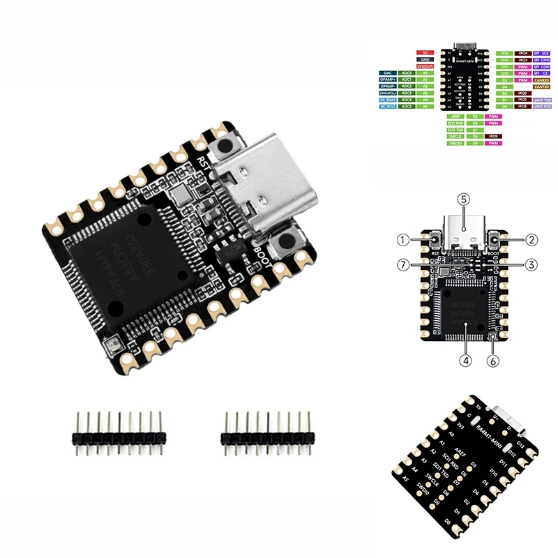 RA4M1-MINI UNO Minima RA4M1 Tiny Supermini R7FA4M1 Board Compatible With R4 For Arduino