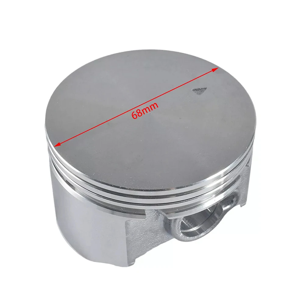 Robust Design 68mm Flat Top Piston Kit Perfectly Fits For Honda For GX160/For GX200 & All Compatible Clones Efficiently