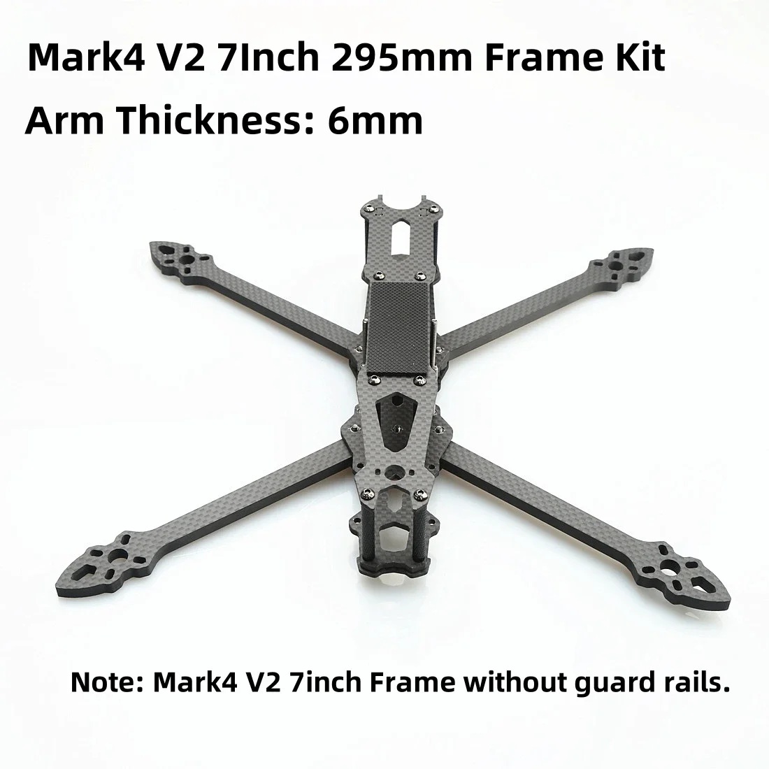 

MAK4 V2 MARK4 FPV Drone Frame KIT 7/8/9/10 дюймов 295/367/387/427 мм из углеродного волокна для RC FPV Freestyle Racing Drone