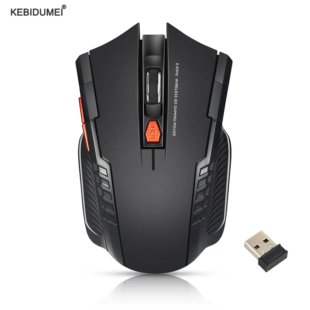 2.4GHz Wireless Mouse Optical Mice Mouse Gaming with USB Receiver Gamer 6D Wireless Mouse For Computer Laptop Accessories