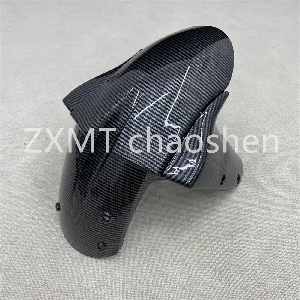 ABS motorcycle fairings are suitable for ZX10R from 2004 to 2007, ZX6R 636 from 2005 to 2008, and carbon fiber paint for mudguar