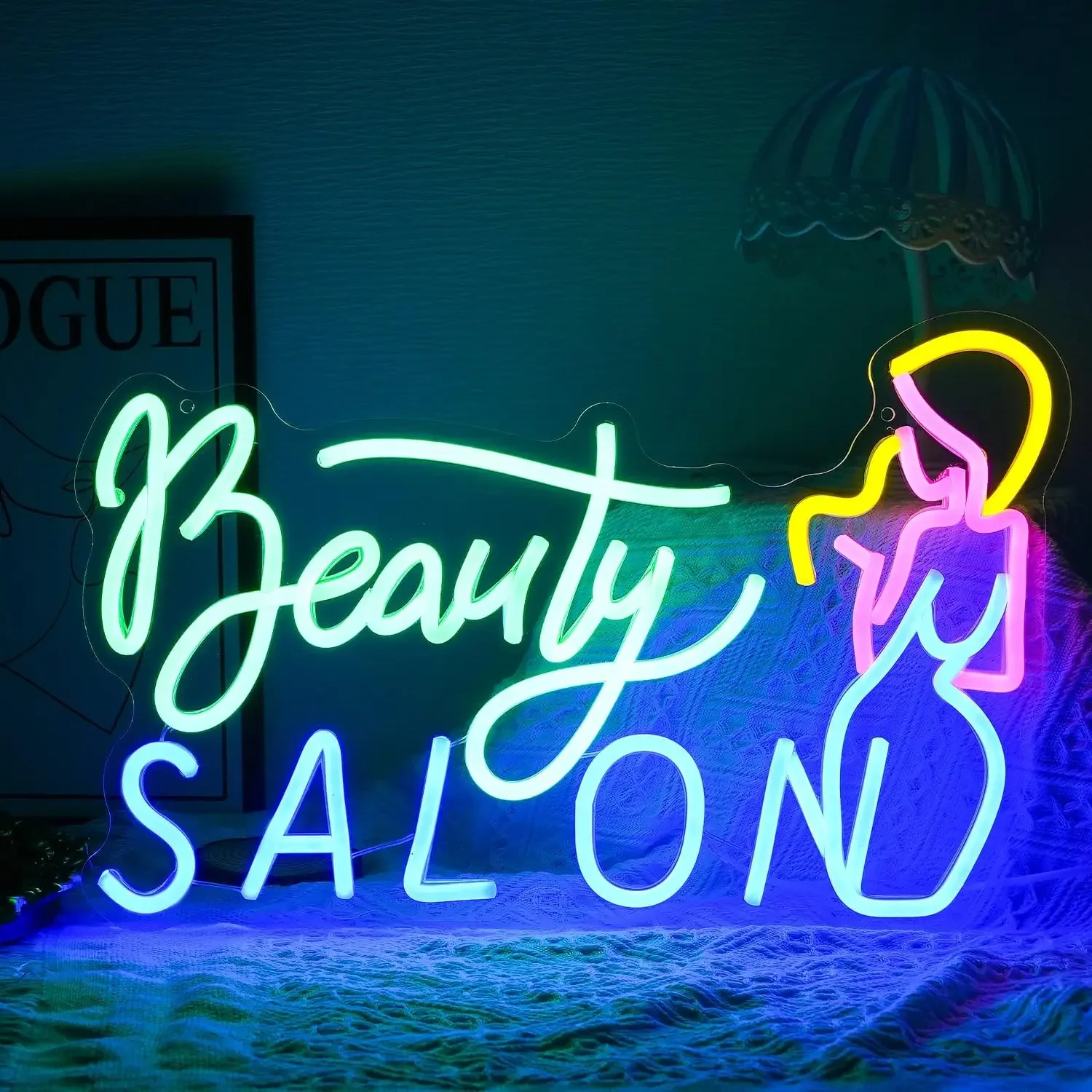 

Beauty Salon Neon Sign Beauty Salon Led Lights Business Decor Neon Sign Wall Decor Art Beauty Room Bar Store Salon Studio Decor